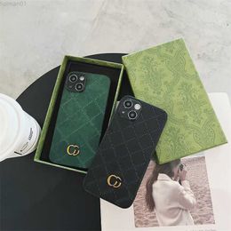 Diamond Green Cell Phone Cases Fashion IPhone 14 14pro 13promax Case 12pro For 11pro 13 12promax 11 Xr Xsmax Iphone X 7plus 8p Protective Cover N5