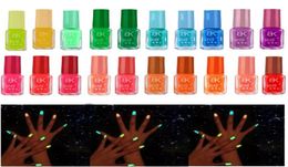 20 Colours series of Fluorescent Neon Luminous Nail Polish Gel Nail Polish for Glow in Dark6995514