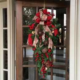 Christmas Decorations Christmas Bread Candy Artificial Bread Window Wall Door Hanging Garden Latan Home Christmas Decoration New Year 2023 Navida 231101