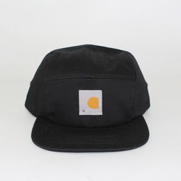 Retro Camping Hats Luxury Solid Men's Baseball Caps Black White Adjustable Ball Caps Streetwear Accessories