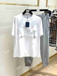 Men's T-Shirts popular 23SS Summer Designer T-shirt Fashion Embossed Printing Process Letter Pattern Luxury Top A7Z9