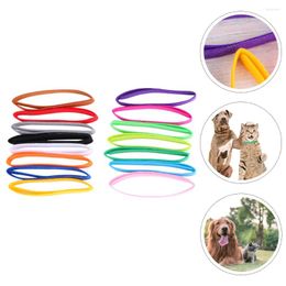 Dog Collars 15 Pcs Puppy Litter Identification Adjustable Neck Accessories Kitten Decorative Pet Born