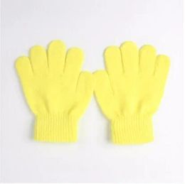 Fashion Children Kids Magic Glove Mitten Girl Boy Kid Stretchy Knitted Winter Warm Gloves Pick Colour Simple