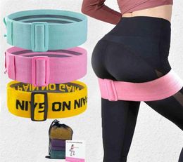 Adjustable Hip Resistance Bands Fitness Elastic Booty Workout Butt Legs Gte And Thighs Training Equipment 2106244521959