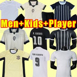 2023 2024 PAULINHO soccer Jerseys Corinthian YURI ALBERTO GUSTAVO GIULIANO VITAL GUEDES R.AUGUSTO football GIL 23 24 camisa Corinth Fans Player version men kids