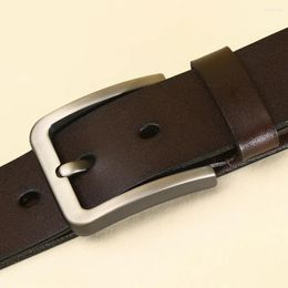 Belts 140 150 160 170cm 3.8CM Men's Genuine Leather Regular Big And Tall Sizes For Man High Quality Waist Belt