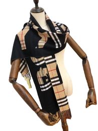 Women Man Scarves Designer Classic Plaid Scarf fashion Cashmere Scarves Christmas gift