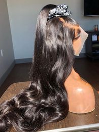 Human Hair 360 Full Lace Frontal Wig Brazilian Glueless Loose Body Wave 13x4 HD Lace Front Human Hair Wigs For Women Pre Plucked