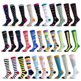 Sports Socks Panda Cute Animal Men Women For Running Edoema Diabetes Varicose Veins