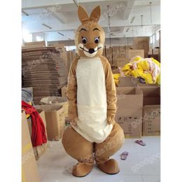 Christmas Kangaroo Mascot Costumes Halloween Fancy Party Dress Unisex Cartoon Character Carnival Xmas Advertising Party Outdoor Outfit