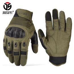 TouchScreen Military Tactical Gloves Army Paintball Shooting Airsoft Combat Anti-Skid Hard Knuckle Full Finger Gloves Men Women Y22633