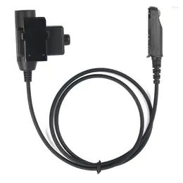 Walkie Talkie Headset Adapter Tactical U94 PCable Plug For Baofeng UV-9R Plus UV-XR BF-A58 BF-9700 GT-3WP Portable Durable