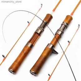 Boat Fishing Rods 4 Sections 6-layer Carbon Fibre 1.4m Fishing Rod Max Pull 1kg Lure Rod Power UL Portable Fishing Rod for Freshwater Q231101