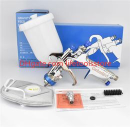 W101 hand manual spray gun W101 painting gun gravity feed typegood atomization10131518mm nozzle size8906002