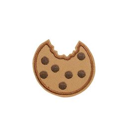 10PCS Cookie Embroidered Patches for Clothing Bags Iron on Transfer Applique Patch for Garment DIY Sew on Applique Accessories294S