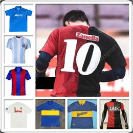 Miba Retro Newells Old Boys Soccer Jerseys 78 86 85 Maradona 82 83 93 Boca M E S I 87 Naples Napoli Football Shirt Kid Kits Sport