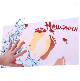 Carpets Halloween Bloody Color Changing Bath Mat Decoration Water Carpet Kitchen Accessories Bathroom Tools