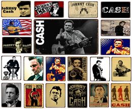 2021 Cash Music top Famous Movie Star Tin Sign Metal Retro Vintage Pub el Cafe Home Art Wall Decor Unique Gift Cuadros6589696