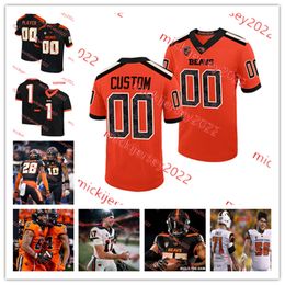 Camisa de futebol do estado de Oregon Tavis Shippen Isaac Hodgins Johnathan Riley Sione Lolohea Takari Hickle Akili Arnold Kyrei Fisher-Morris Oregon State Beavers Jerseys