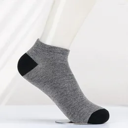 Men's Socks Wear Men Crew Breathable Anti-slip Jogging 12 Pairs Of Soft Color-matching Unisex Low-cut With High