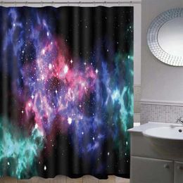 Shower Curtains Custom Fashion 3D Beautiful Bathroom Space Design Bath Screen Home Decor