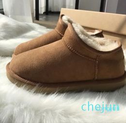 Ankle Boots Australia Classic Womens Mini Half Winter Full Fur Fluffy Satin Booties Slippers