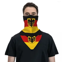 Bandanas Germany Flag Winter Neck Mask Warmer Women Men Hiking Camping Tube Scarf German Patriotic Face Bandana Gaiter