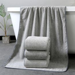 Towel Bamboo Fibre Grey Towels Set Home Bath For Adults Face Absorbent Thick Nordic Bathroom JFX002