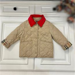 Winter girls boys designer down cotton clothes luxury high quality coats children girls boys warm windproof coats children's clothes size 100cm-160cm f13