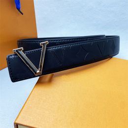 Men Designers Belts L Girdle Woman Waistband 3.8cm Width Luxury Leash Fashion Leather Belt Brand Letter Buckle Girth Popular Waist Band