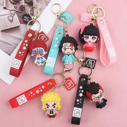 Decompression Toy Cartoon couple keychain car key charm small gift cute doll spot wholesale