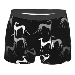 Underpants Custom Cute Sighthounds Underwear Men Breathbale Greyhound Whippet Dog Boxer Briefs