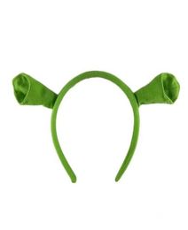 Shrek Hairpin Ears Headband Head Circle Halloween Children Adult Show Hair Hoop Party Costume Item Masquerade Party Supplies4400204