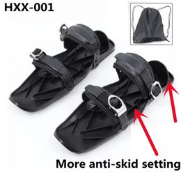 Snowboards Skis Adjustable Bindings Mini Ski Skates for Snow The Short Skiboard Snowblades High Quality Portable Skiing Shoes Snow Board 231101