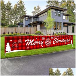 Christmas Decorations Christmas Decorations Merry Letters Banner Ornaments Outdoor Store Pling Flag Porch Sign Xmas Gifts For Home Dro Dhxv4