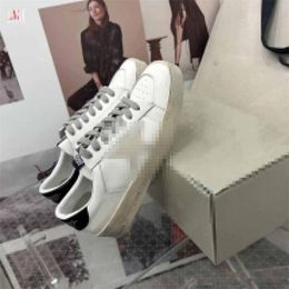 Designer Luxury Mens Casual Shoes Deluxe Brand Gold Super Sneaker Mesh Leather Star Women White Black Size With Original Box