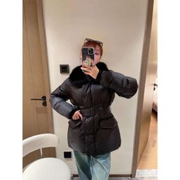 Parkas Coats PPDDA Designer Pada Down Jackets P23 Autumn and Winter New Classic Series National Standard 90 White Duck Down Fill Full Fox Fur Collar Down Coat