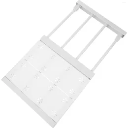 Hooks Shelfs Adjustable Closet Shelves Wardrobe Expandable Tension Plastic Divider Cupboard