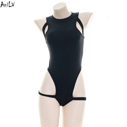 Ani Nier Automata Yorha Type A No. 2 Bodysuit Swimsuit Uniform Costume One-piece Swimwear Pool Party Cosplay cosplay