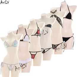 Ani Summer Girl Beach Bikini Swimsuit Series Costume Anime Underwear Lingerie Pamas Outfit Cosplay Clothes cosplay