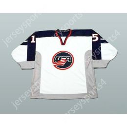 Custom BRETT HULL 15 USA NATIONAL TEAM HOCKEY JERSEY ANY PLAYER OR NUMBER Top Stitched S-M-L-XL-XXL-3XL-4XL-5XL-6XL