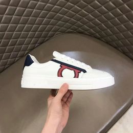 2023 Fashion men designer shoes 5 colors comfortable bottom leather Luxury Mens party sports casual sneaker trainers shoe fast ship mkjkkk0000001