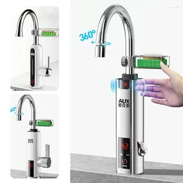 Kitchen Faucets 3400W/3000W Electric Continuous Heater Faucet Immediately Warm Water Tap Bathroom Heating 220V