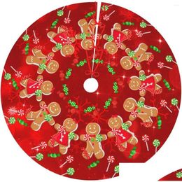 Christmas Decorations Christmas Decorations Gingerbread Xmas Santa Sweet Candy Lollipop Tree Skirt Holiday Ornaments For Decoration Dr Dhued