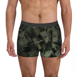 Underpants So Much Money Men's Boxer Briefs Shorts Men Cartoon Anime Funny Panties Soft Underwear For