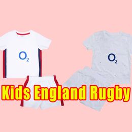 Kids child 2022 2023 Englands Rugby Jerseys 22 23 mens shirts rugby jersey shirt S-5XL uniform UK size 16-26 2021 world cup training vest sevens home away full kits sets