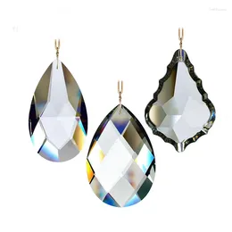 Chandelier Crystal Top Quality Clear K9 Prism 100mm Glass Stone Pendant Hanging Christmas Home Decoration Window Diy Suncatchers