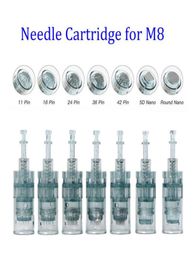 Dr pen M8 Cartridges Bayonet Cartridges 10Pcs Micro Needles 11Pin16Pin36Pin5D Nano Round Microneedles Needles M8 Needles MTS 2204422884