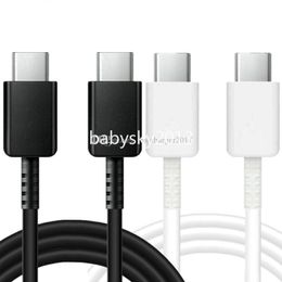 1m 3ft Fast 3A 25W Fast Quick Charging Type c USB C Cable For Samsung Note 10 20 S20 s22 htc B1