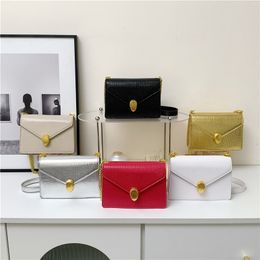 Fashion Shoulder Bag Ladies Handbags And Purses Chain Strap Crossbody Bags For Women Solid Pu Leather Cross Body